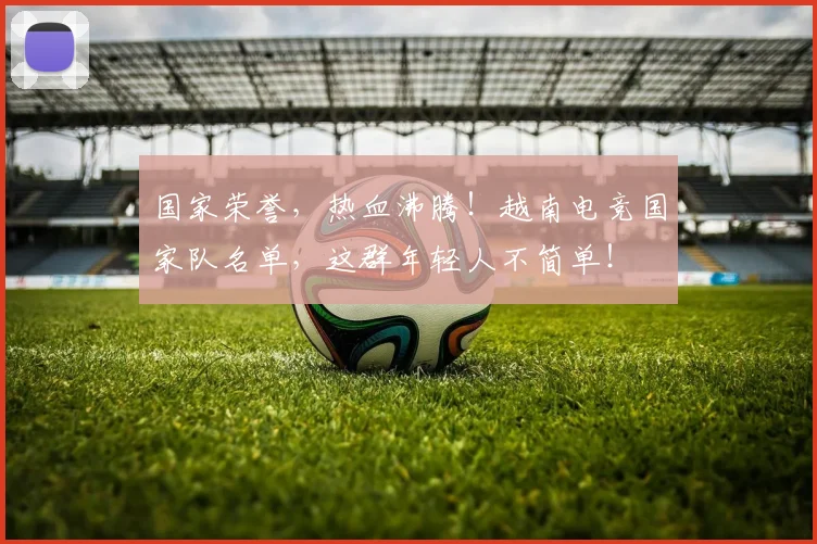 国家荣誉，热血沸腾！越南电竞国家队名单，这群年轻人不简单！